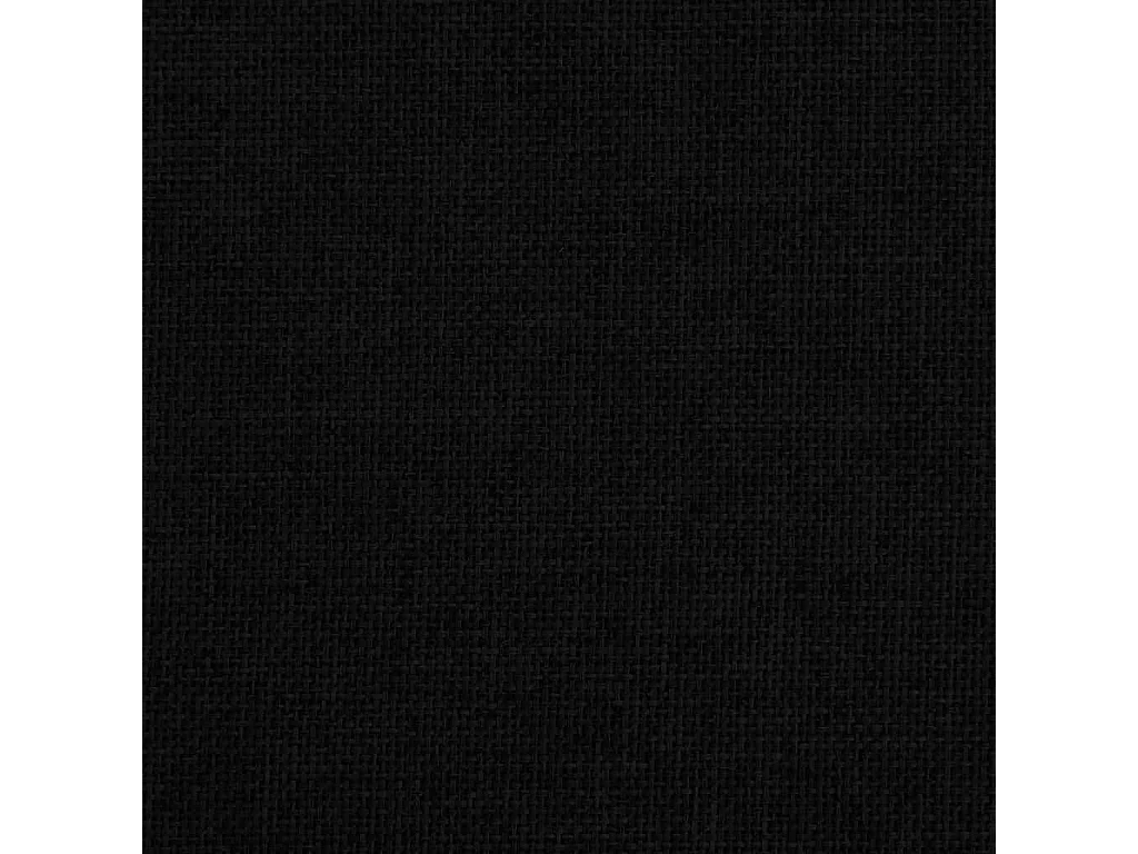 Zwarte hondenmand 70x40x24 cm stof