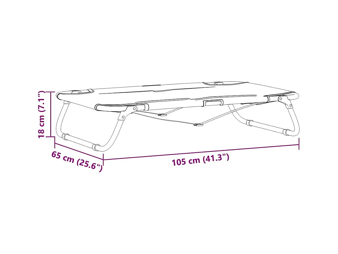 Lit pour Chien Gris clair 105 x 65 x 18 cm