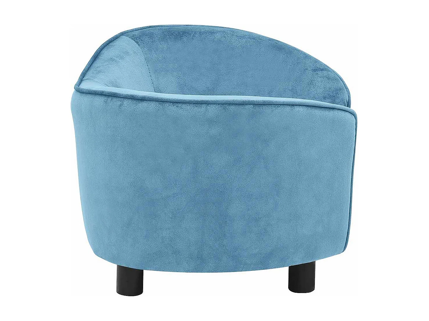 Canapé pour chien Turquoise 69x49x40 cm Peluche