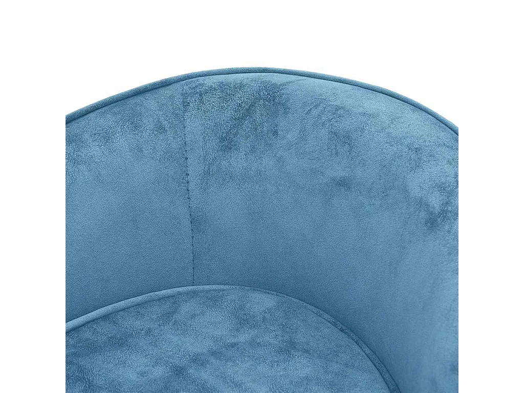 Canapé pour chien Turquoise 69x49x40 cm Peluche