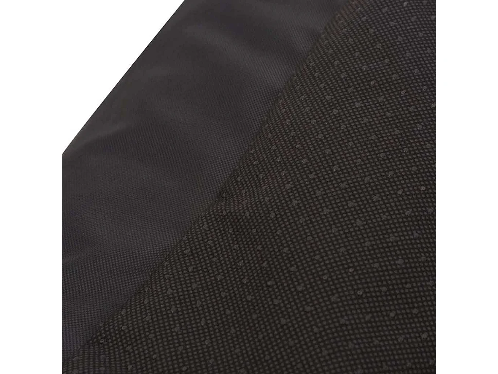 Lit pour chiens avec coussin rembourré Taille L Noir