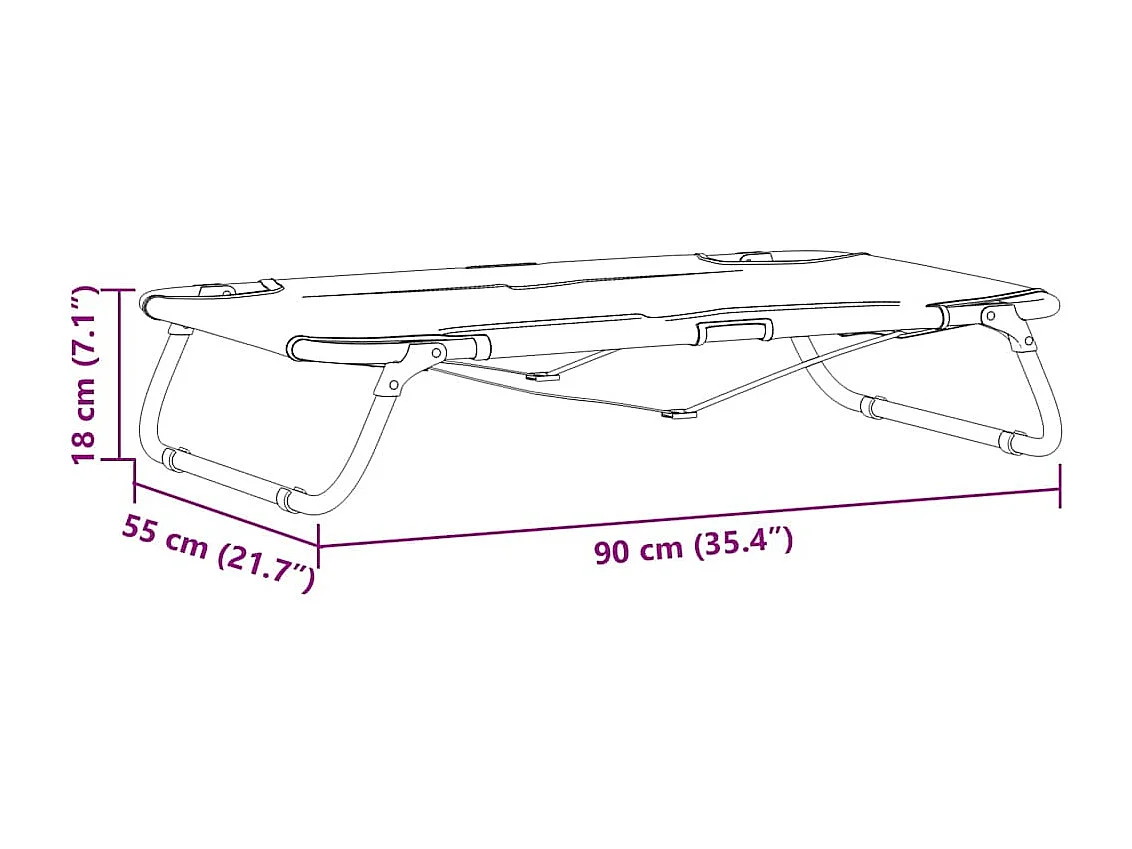 Lichtgrijs hondenbed 90 x 55 x 18 cm Oxfordstof en staal