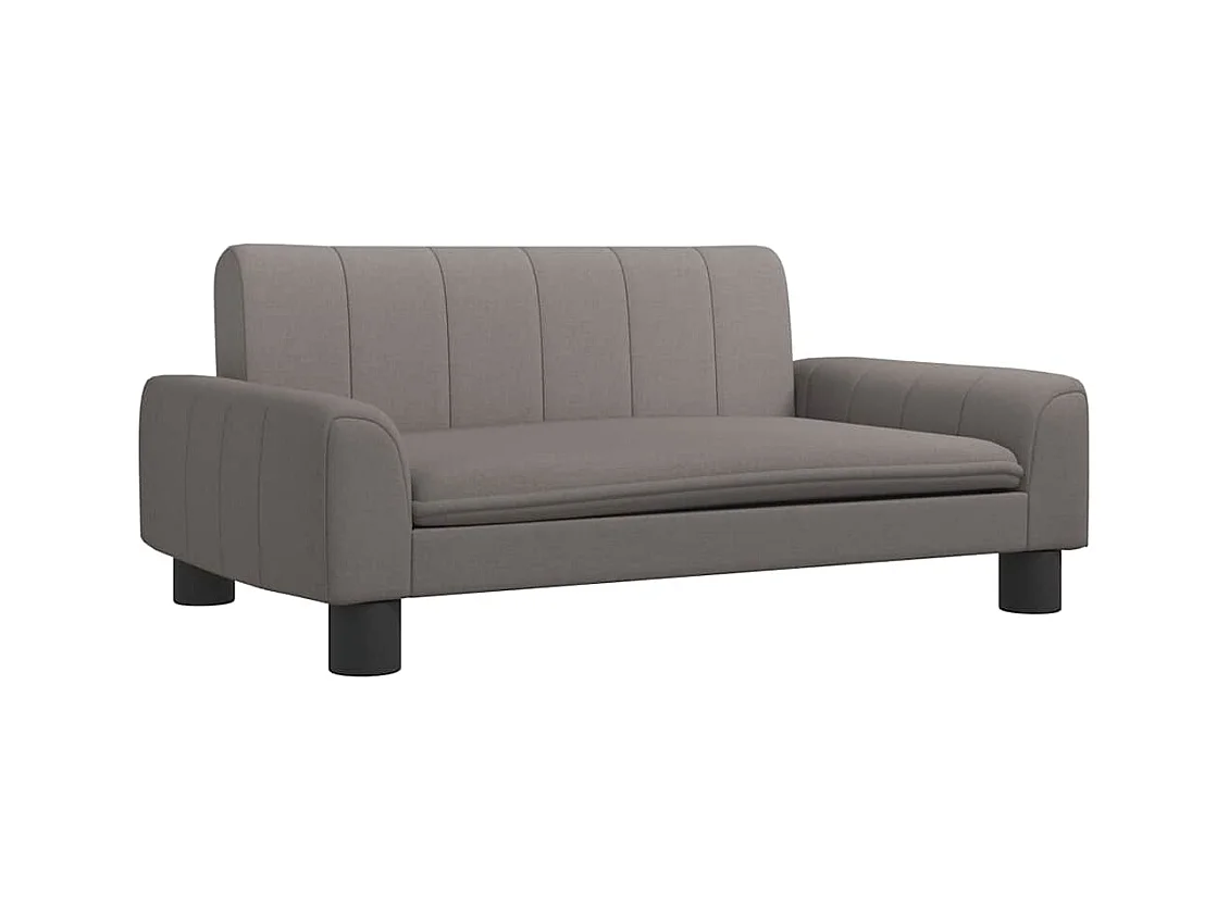 Cama para perro color topo 70x45x30 cm tela