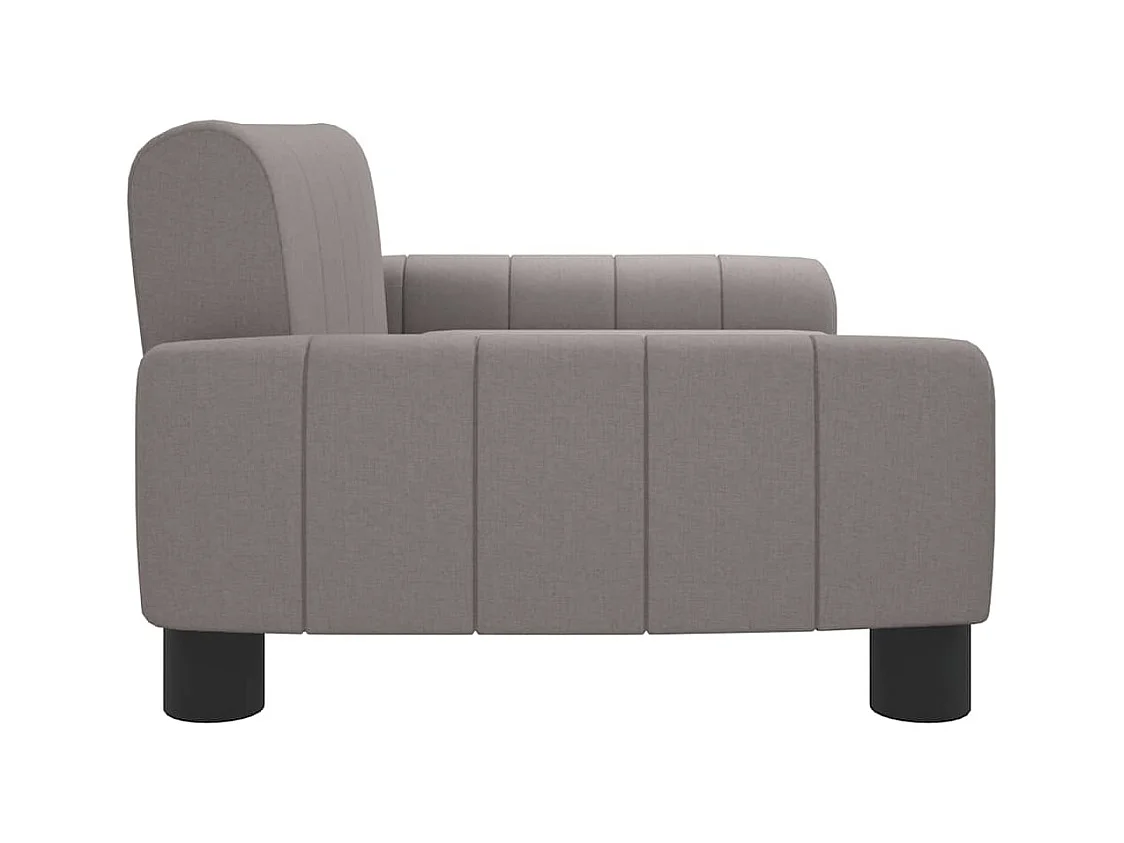 Cama para perro color topo 70x45x30 cm tela