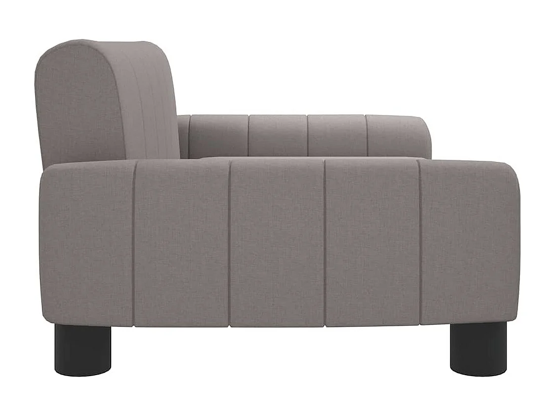 Taupe hondenmand 70x45x30 cm stof