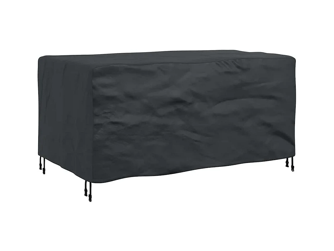 Housse pour mobilier d'extérieur Noir 160 x 100 x 70 cm 600D