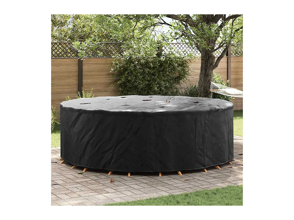 Copertura per mobili da esterno 279 x 279 x 85 cm tessuto 210D