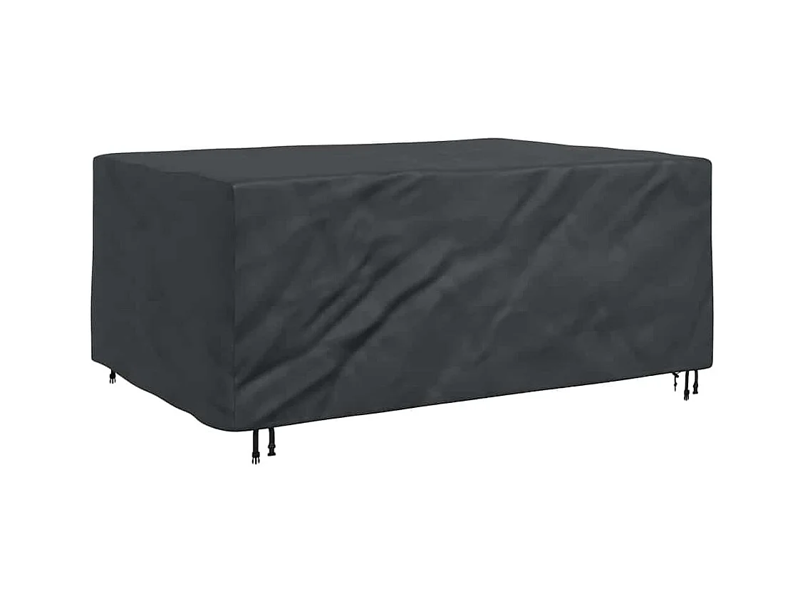 Housse pour mobilier d'extérieur Noir 210 x 130 x 70 cm 210D