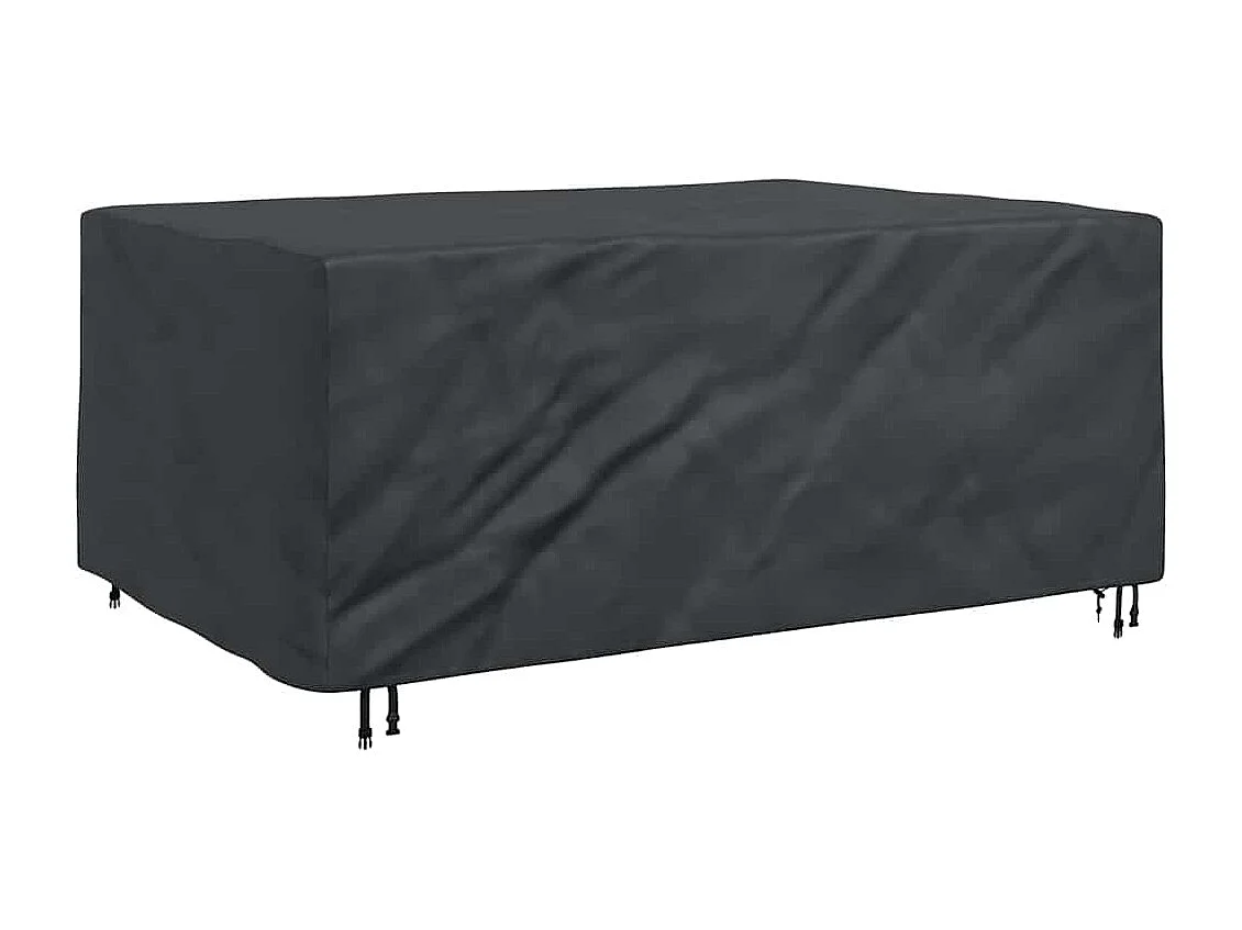 Housse pour mobilier d'extérieur Noir 210 x 130 x 70 cm 210D