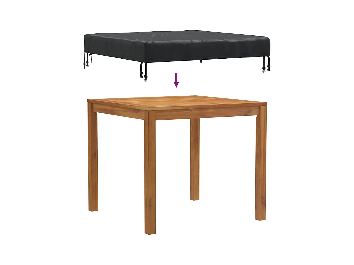 Buitenmeubelhoes 92 x 92 x 15 cm