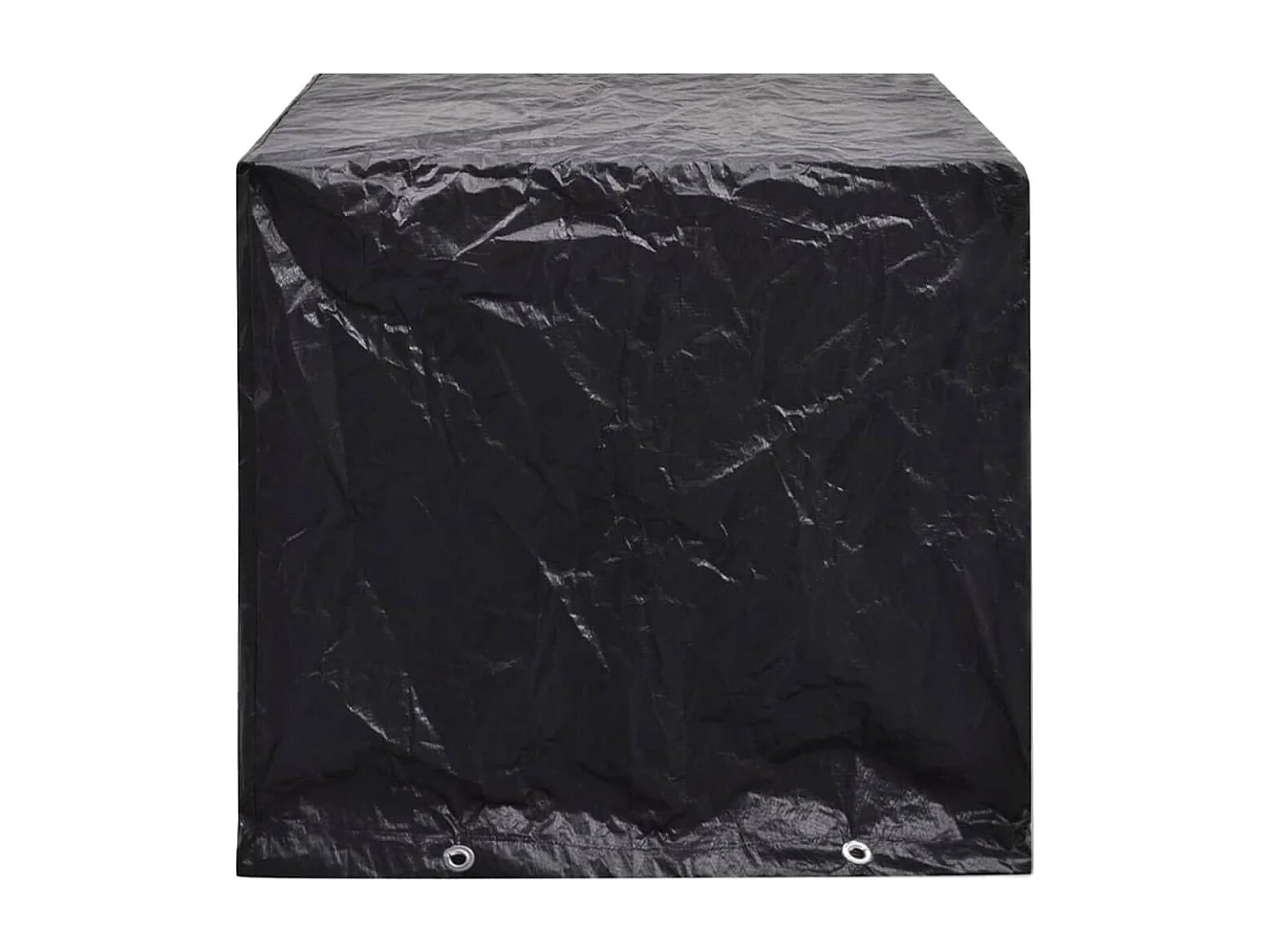 Copri mobili da giardino 2 pezzi 8 occhielli 122x112x98 cm