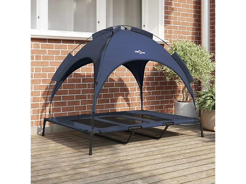 Lit pour Chien Bleu marine xl Acier