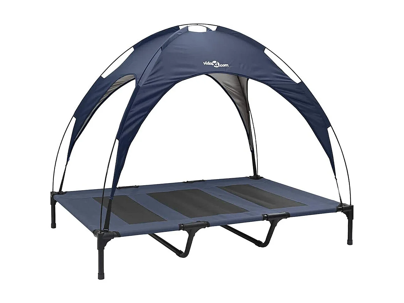 Lit pour Chien Bleu marine xl Acier