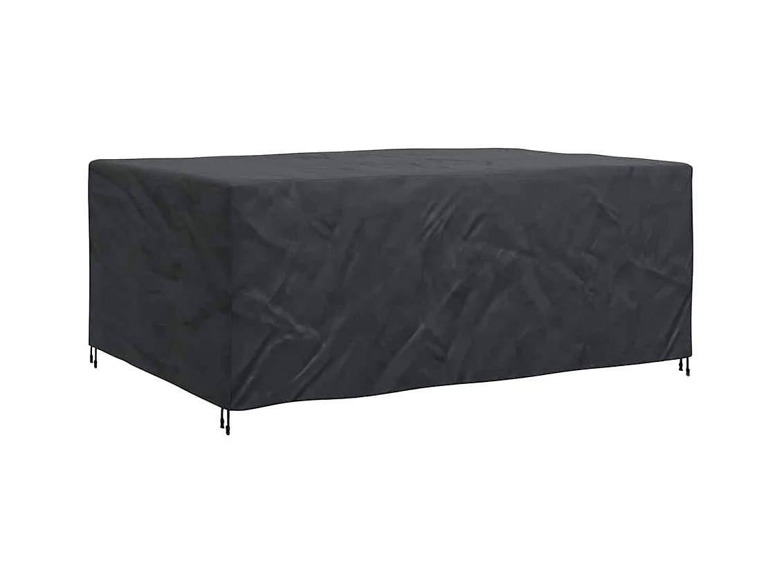 Copertura per mobili da esterno Nero 270 x 180 x 90 cm 420D