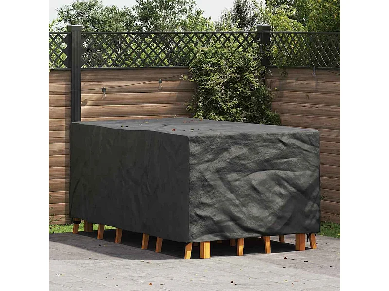 Buitenmeubelhoes Zwart 143 x 225 x 90 cm 210D