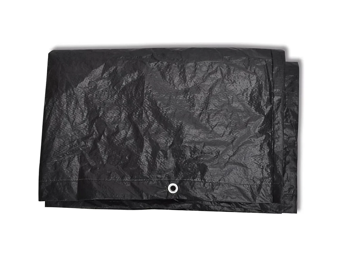 Fundas para muebles de jardín 2 uds 10 ojales 260x260x90 cm