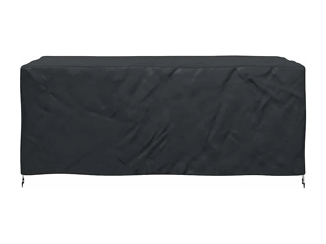 Housse pour mobilier d'extérieur Noir 240 x 140 x 90 cm 210D