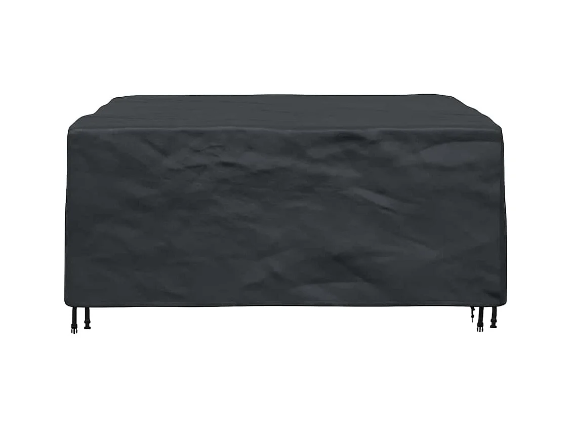 Funda para muebles de exterior negra 200 x 150 x 85 cm 420D