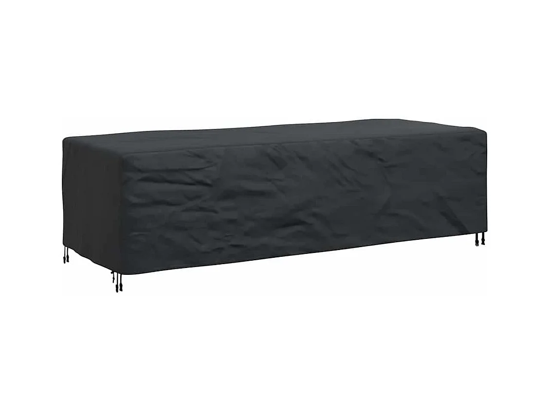 Copertura per mobili da esterno Nero 270 x 110 x 70 cm 600D