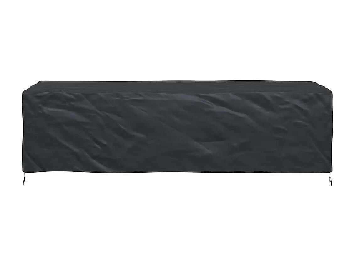 Housse pour mobilier d'extérieur Noir 270 x 110 x 70 cm 600D