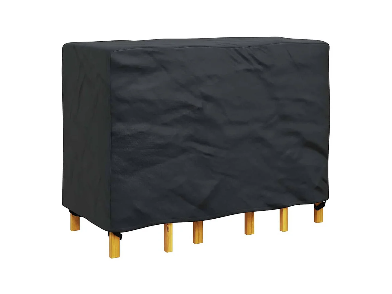 Copertura per mobili da esterno Nero 130 x 80 x 70 cm 420D