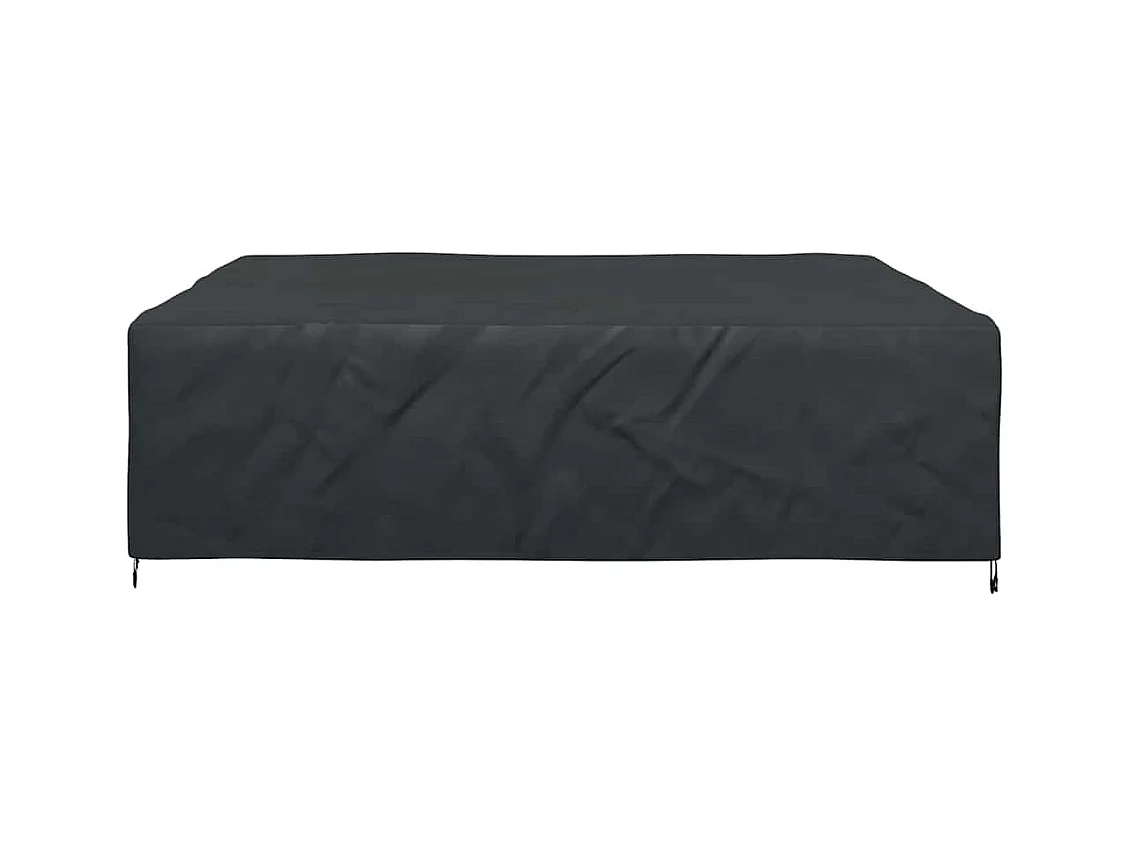 Housse pour mobilier d'extérieur Noir 275 x 275 x 70 cm 420D