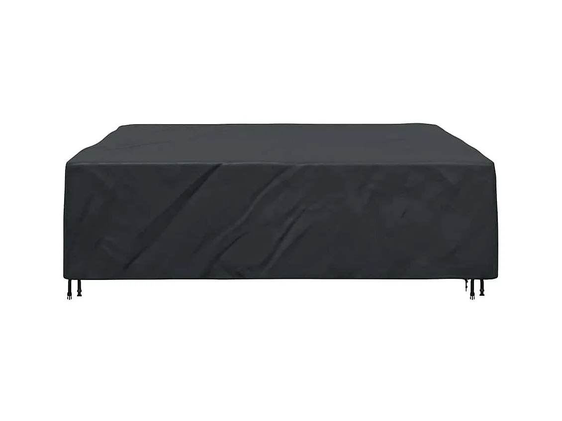 Housse pour mobilier d'extérieur Noir 275 x 275 x 70 cm 420D
