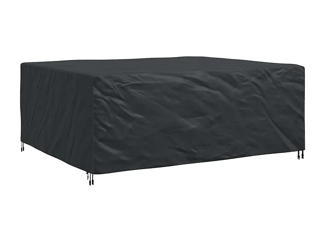 Housse pour mobilier d'extérieur Noir 250 x 210 x 90 cm 210D