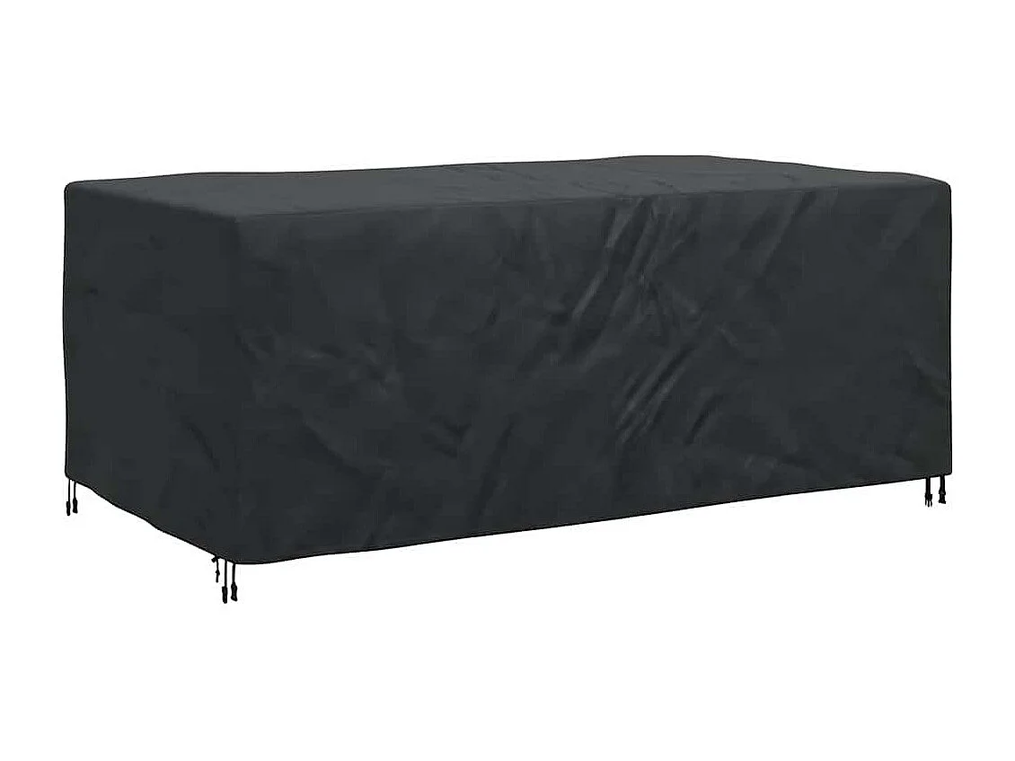 Housse pour mobilier d'extérieur Noir 240 x 110 x 70 cm 600D