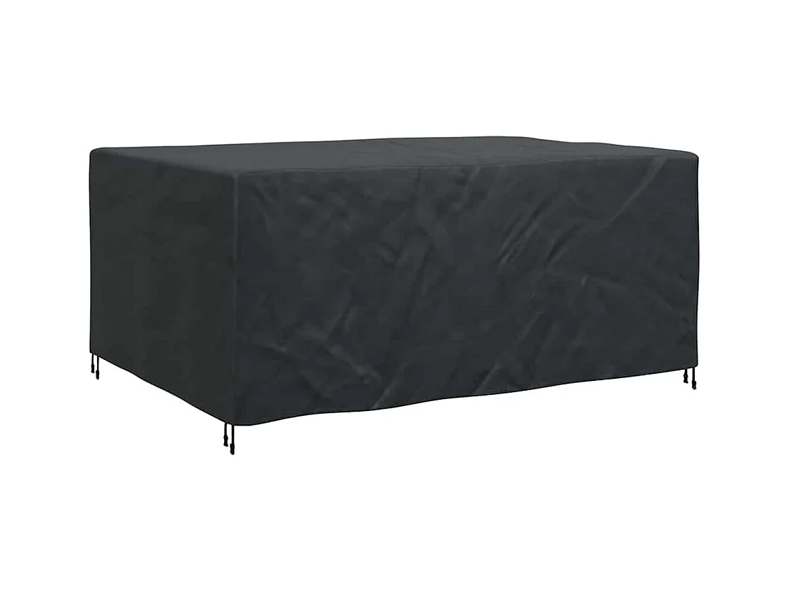 Housse pour mobilier d'extérieur Noir 240 x 160 x 100 cm 210D