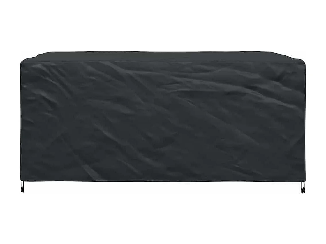 Housse pour mobilier d'extérieur Noir 240 x 160 x 100 cm 210D