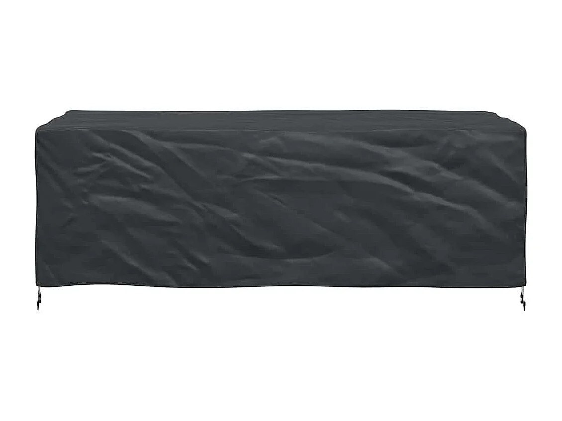 Housse pour mobilier d'extérieur Noir 229 x 113 x 73 cm 210D