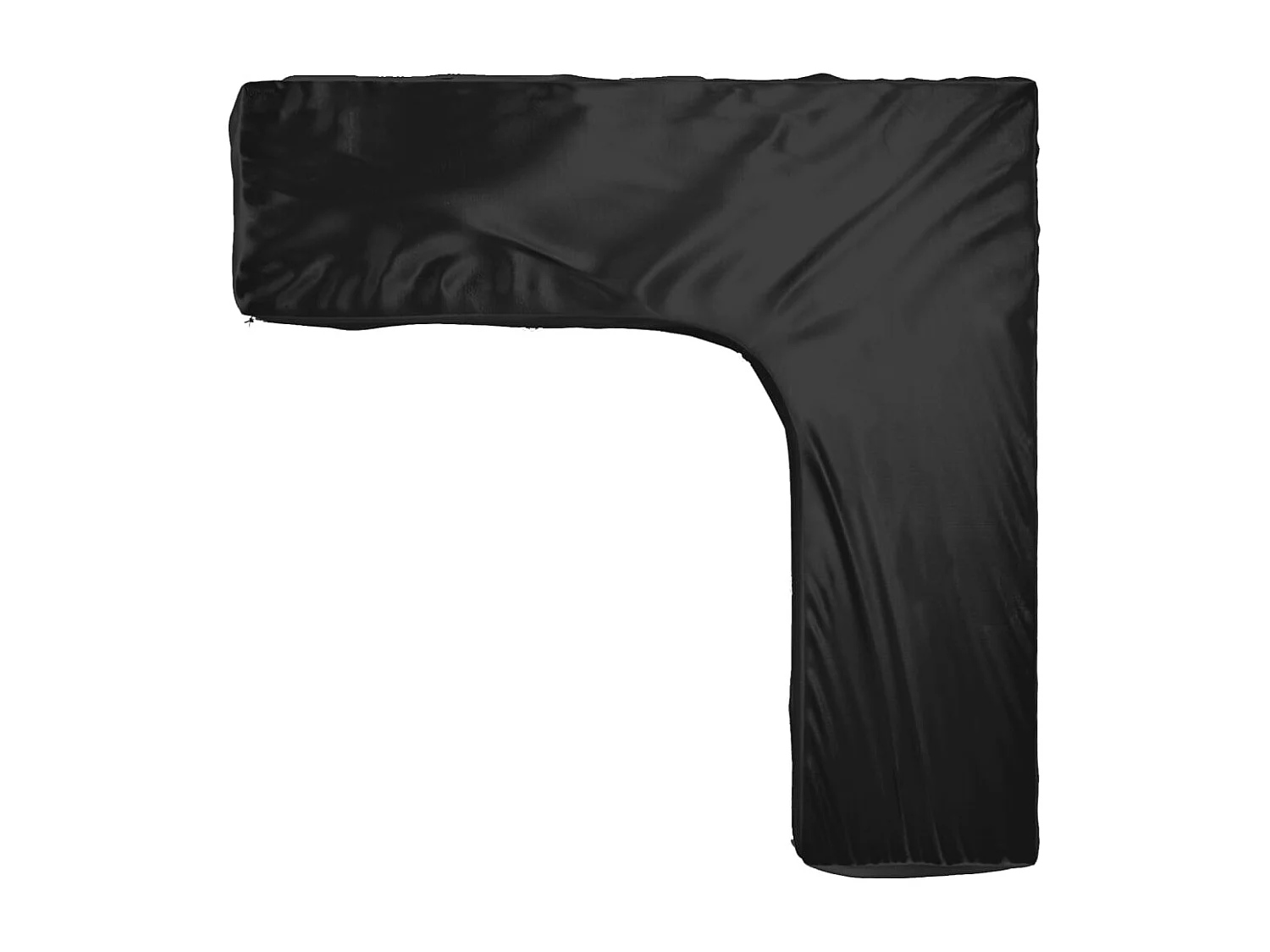 Funda para muebles de jardín en forma de L con 20 ojales 300x300x70cm