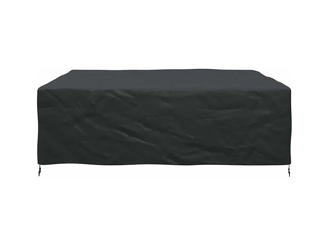 Housse pour mobilier d'extérieur Noir 235 x 235 x 70 cm 210D