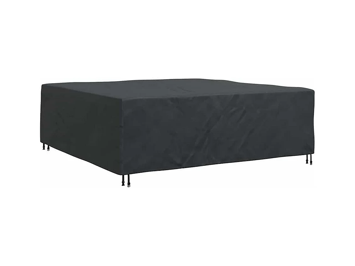 Housse pour mobilier d'extérieur Noir 235 x 235 x 70 cm 210D