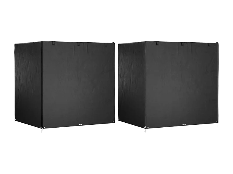 Fundas para columpios 2 uds 12 ojales 220x177x220 cm PE