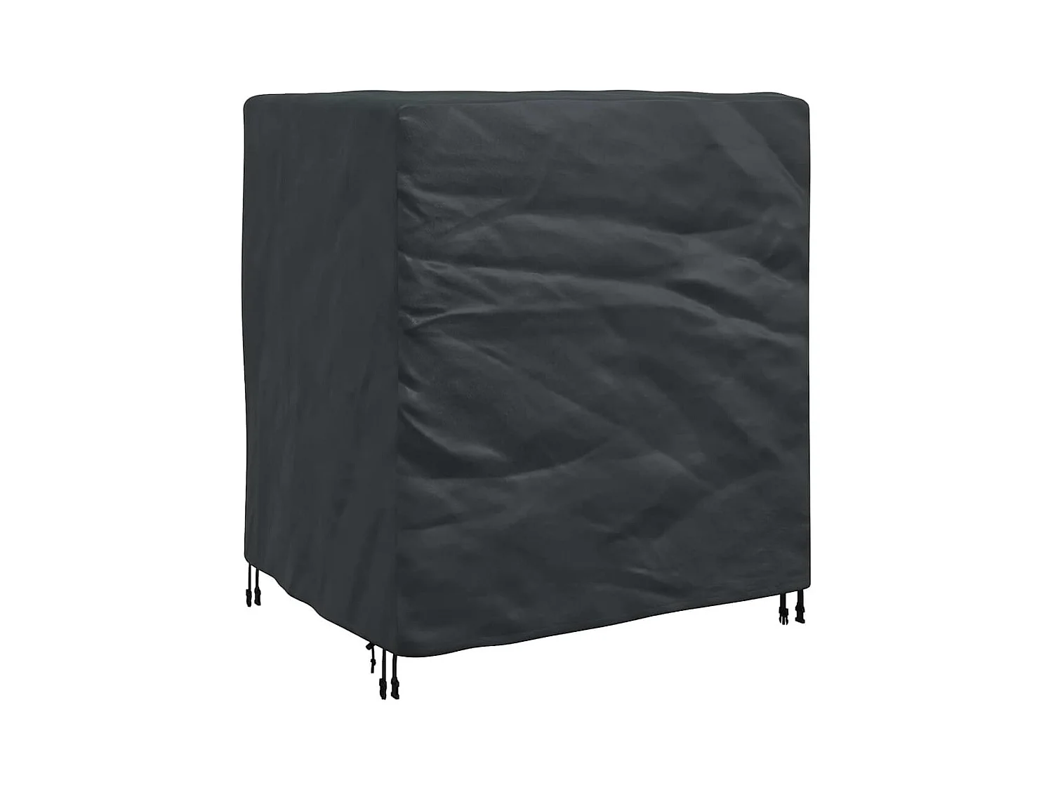 Funda para muebles de exterior negra 116 x 100 x 120 cm 420D