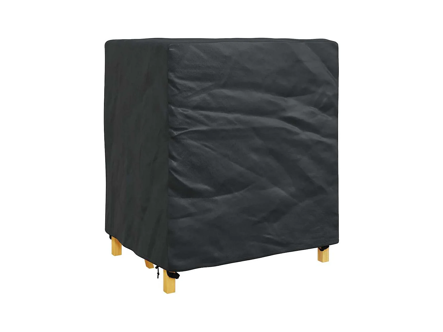 Funda para muebles de exterior negra 116 x 100 x 120 cm 420D