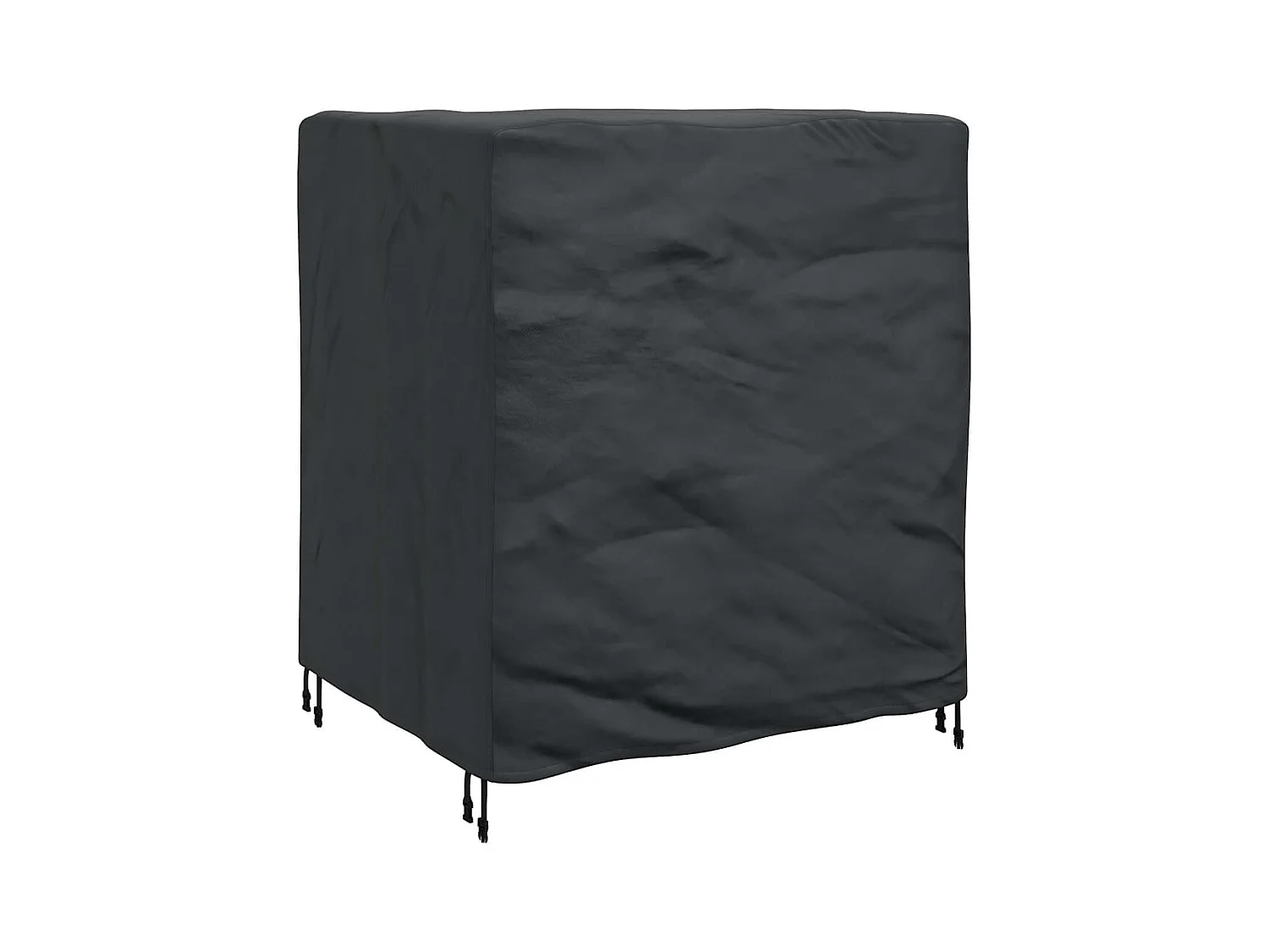 Funda para muebles de exterior negra 116 x 100 x 120 cm 420D