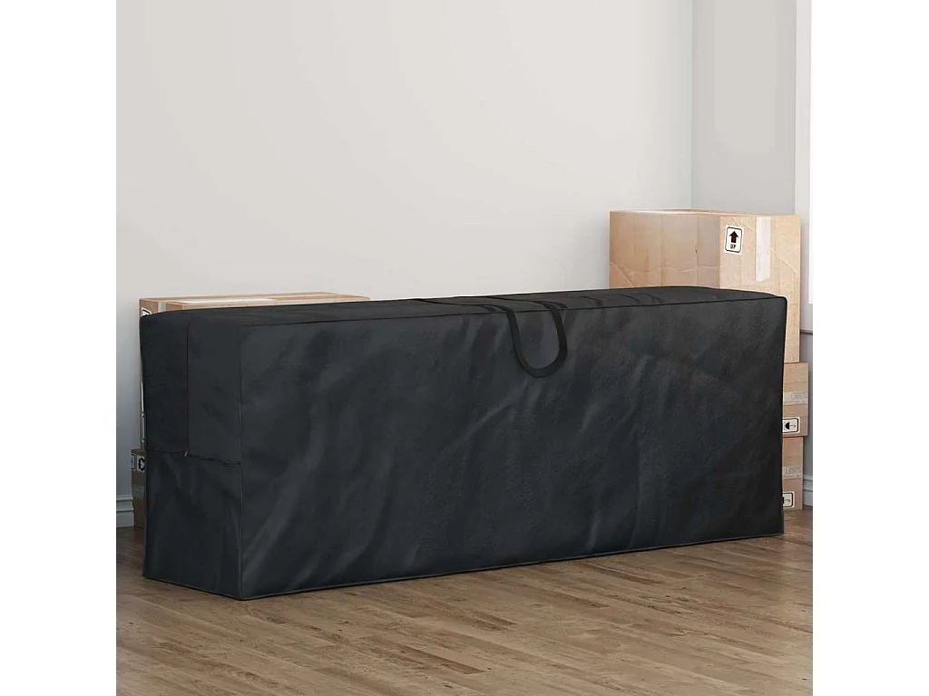 Outdoor-Aufbewahrungstasche Schwarz 200 x 60 x 75 cm 600D-Gewebe