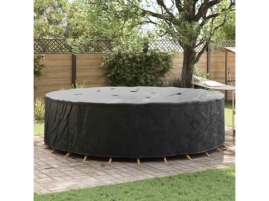 Copertura per mobili da esterno 320 x 320 x 85 cm tessuto 420D