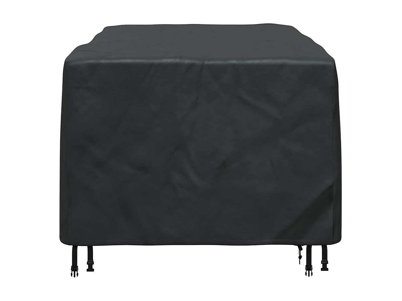 Housse pour mobilier d'extérieur Noir 200 x 110 x 70 cm 600D