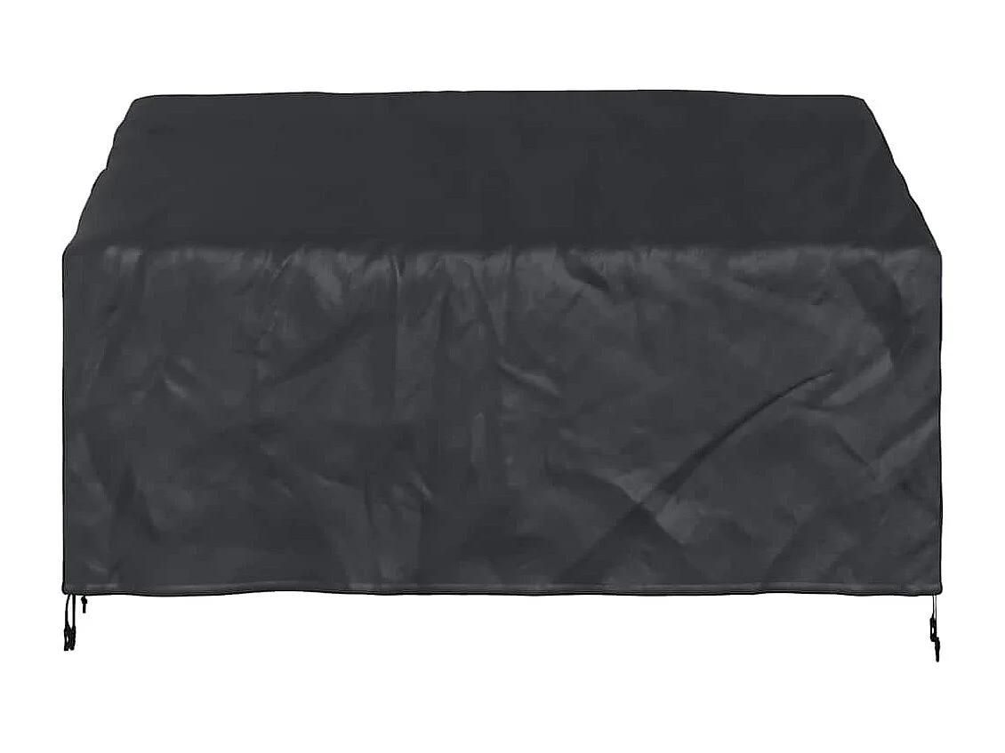 Tuinbankhoes Zwart 165 x 70 x 65 / 94 cm 600D stof
