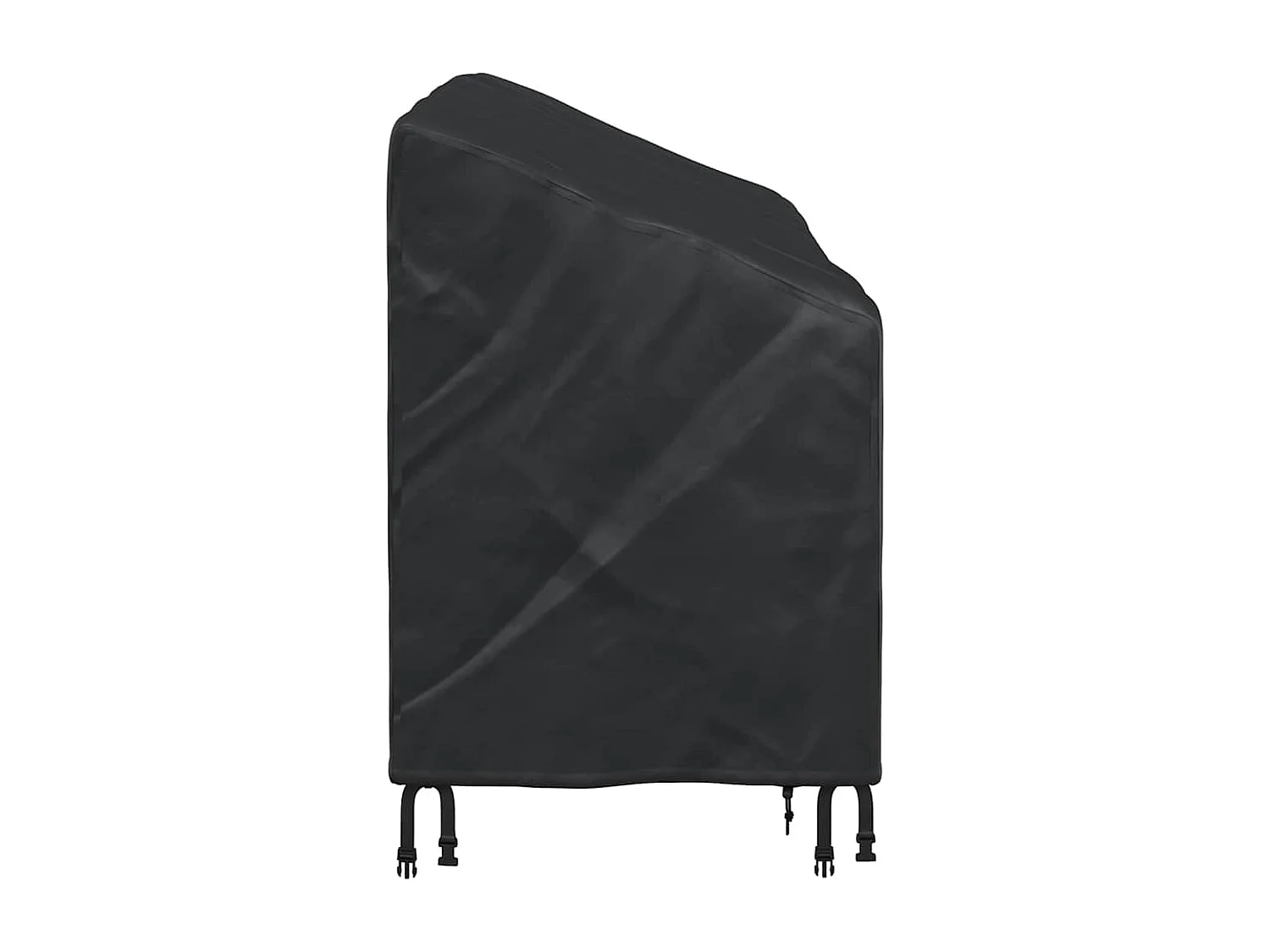 Tuinbankhoes Zwart 165 x 70 x 65 / 94 cm 600D stof