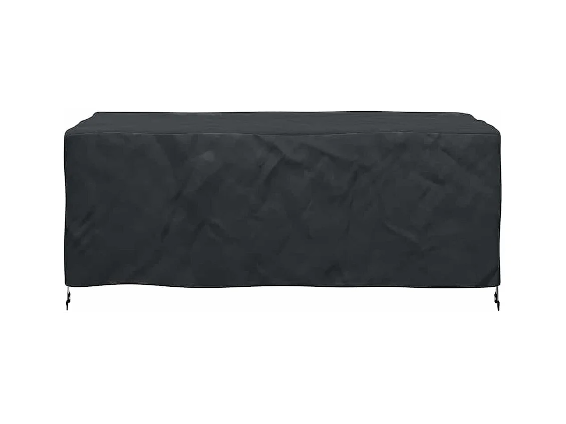 Copertura per mobili da esterno Nero 200 x 110 x 70 cm 210D