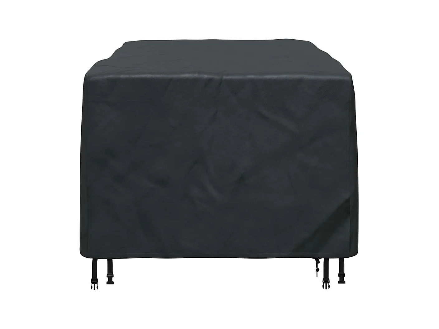 Copertura per mobili da esterno Nero 200 x 110 x 70 cm 210D