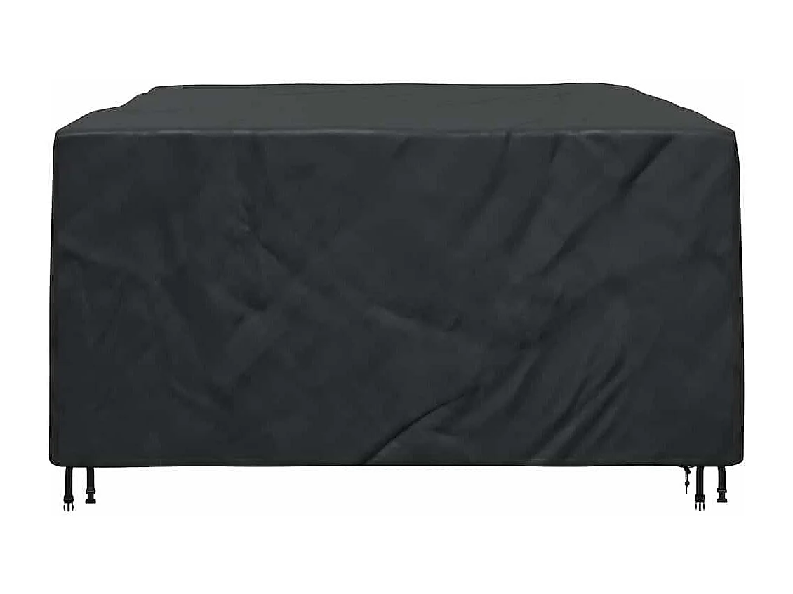 Copertura per mobili da esterno Nero 220 x 190 x 85 cm 420D