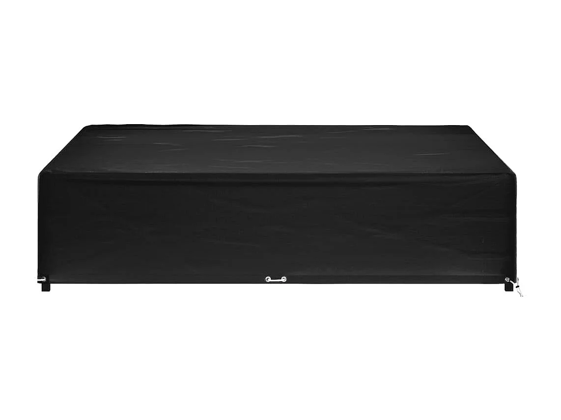 Funda para muebles de jardín 16 ojales 240x240x55 cm cuadrada