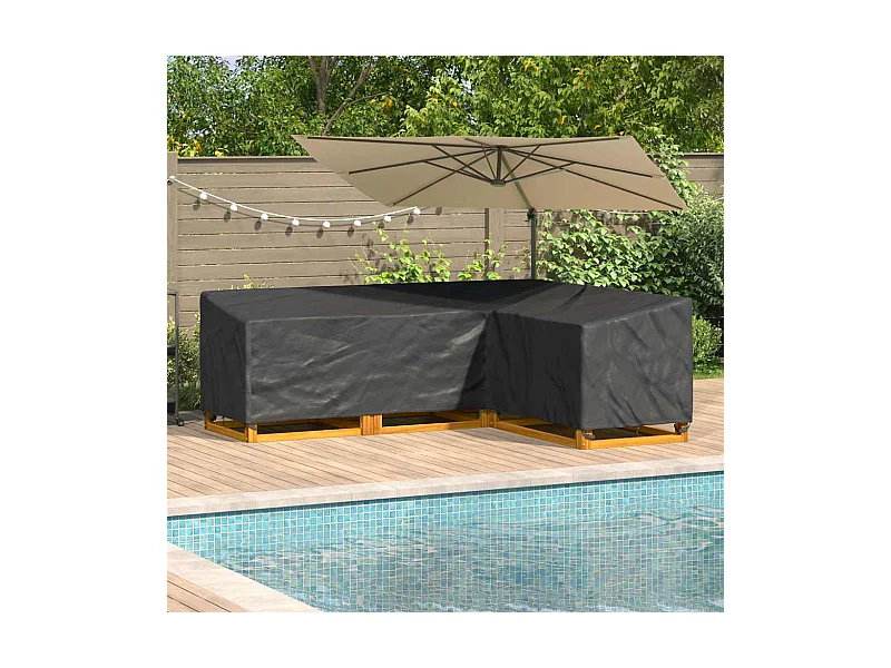 Housse pour mobilier d'extérieur 260 x 210 x 80 cm