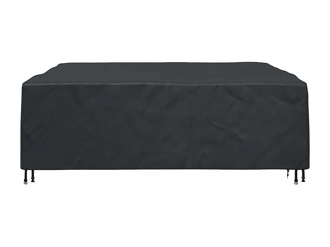 Housse pour mobilier d'extérieur Noir 235 x 235 x 70 cm 420D